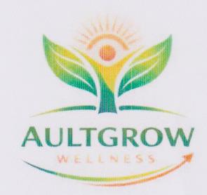 AULTGROW WELLNESS (and logo) trademark logo