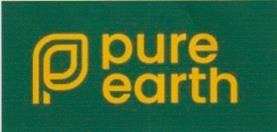 PURE EARTH (and logo) trademark logo