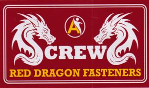 CREW RED DRAGON FASTENER (and logo) trademark logo