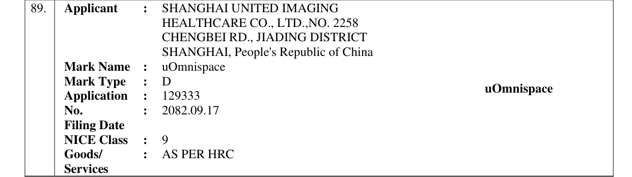 Original bulletin entry for uOmnispace