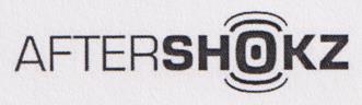 AFTERSHOKZ (and logo) trademark logo