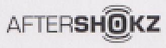 AFTERSHOKZ (and logo) trademark logo