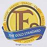 ENAGIC THE GOLD STANDARD (and logo) trademark logo