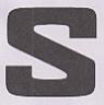 S (and logo) trademark logo