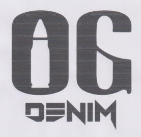 OG DENIM (and logo) trademark logo