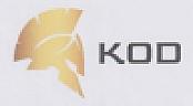 KOD (and logo) trademark logo