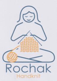 Rochak Handknit (and logo) trademark logo