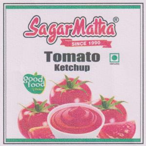 SAGARMATHA (and logo) trademark logo