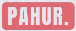 PAHUR (and logo) trademark logo