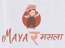 MAYA RA MASALA (and logo) trademark logo