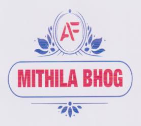 AF MITHILA BHOG (and logo) trademark logo