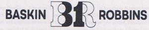 BASKIN B 31 ROBBINS (and logo) trademark logo