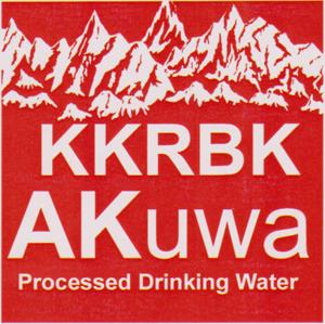 KKRBK AKUWA (and logo) trademark logo