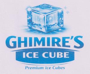 GHIMIRE'S ICE CUBE (and logo) trademark logo