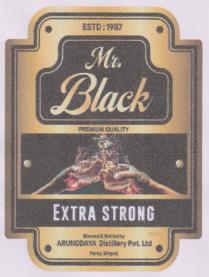 MR. BLACK (and logo) trademark logo