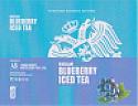 RUSLAN BLUEBERRY ICED TEA (and logo) trademark logo