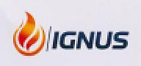 IGNUS (and logo) trademark logo