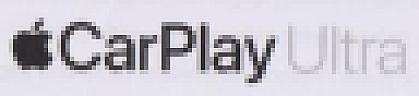CarPlay Ultra (and logo) trademark logo