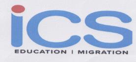 ICS (and logo) trademark logo