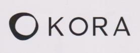 KORA (and logo) trademark logo