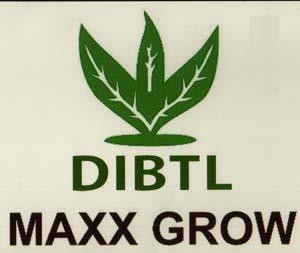 DIBTL MAXX GROW (and logo) trademark logo