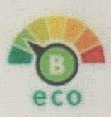 B eco (and logo) trademark logo