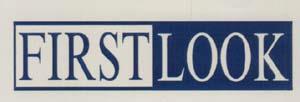 FIRST LOOK (and logo) trademark logo