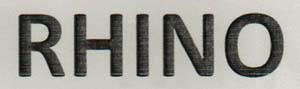 RHINO (and logo) trademark logo