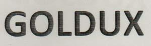 GOLDUX (and logo) trademark logo