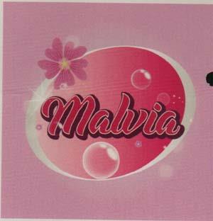 MALVIA (and logo) trademark logo