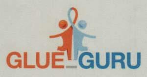 GLUE GURU (and logo) trademark logo