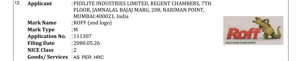 Original bulletin entry for ROFF (and logo)