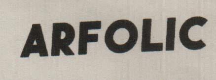 ARFOLIC-5 (and logo) trademark logo