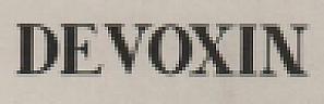 DEVOXIN (and logo) trademark logo