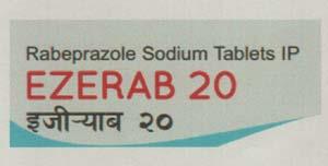EZERAB 20 (and logo) trademark logo