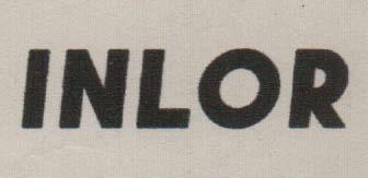 INLOR (and logo) trademark logo