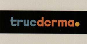 TRUEDERMA (and logo) trademark logo