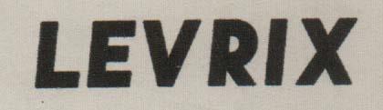 LEVRIX (and logo) trademark logo