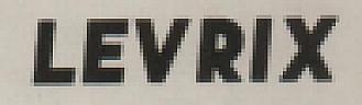 LEVRIX (and logo) trademark logo