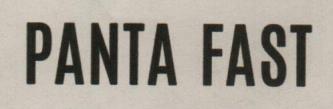 PANTA FAST (and logo) trademark logo