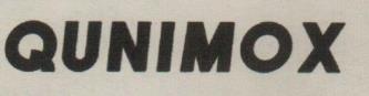 QUNIMOX (and logo) trademark logo