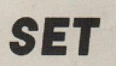SET (and logo) trademark logo