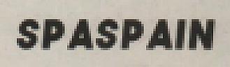 SPASPAIN (and logo) trademark logo