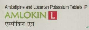 AMLOKIN L (and logo) trademark logo