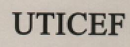 UTICEF (and logo) trademark logo