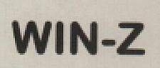 WIN-Z (and logo) trademark logo