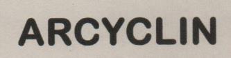 ARCYCLIN (and logo) trademark logo