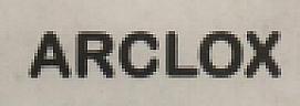ARCLOX (and logo) trademark logo