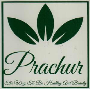 PRACHUR (and logo) trademark logo