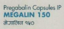 MEGALIN 150 (and logo) trademark logo